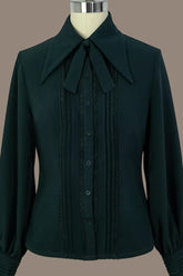 Black Gothic Vintage Elegant Ouji Fashion Lolita Blouse 4 Colors